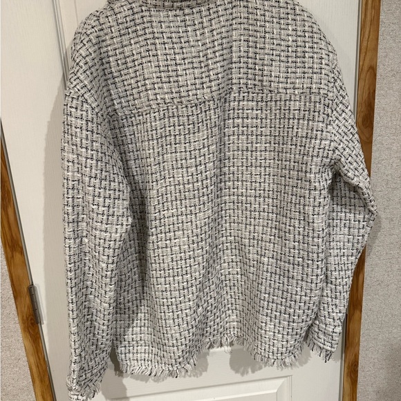 Forever 21 Black and White Tweed Blazer - Picture 5 of 5